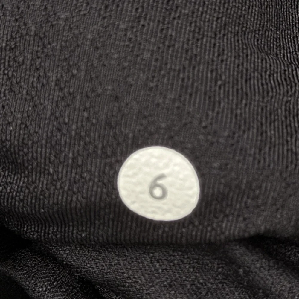 Lululemon Om & Roam Pullover Hoodie Women's 6 Grey Black Zip Bottom Stretch